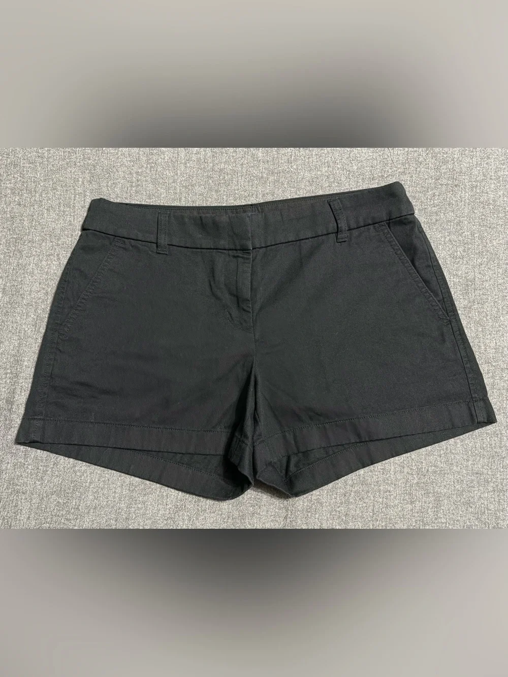 J. Crew Black Cotton Shorts